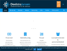 Tablet Screenshot of deelstrajansen.nl